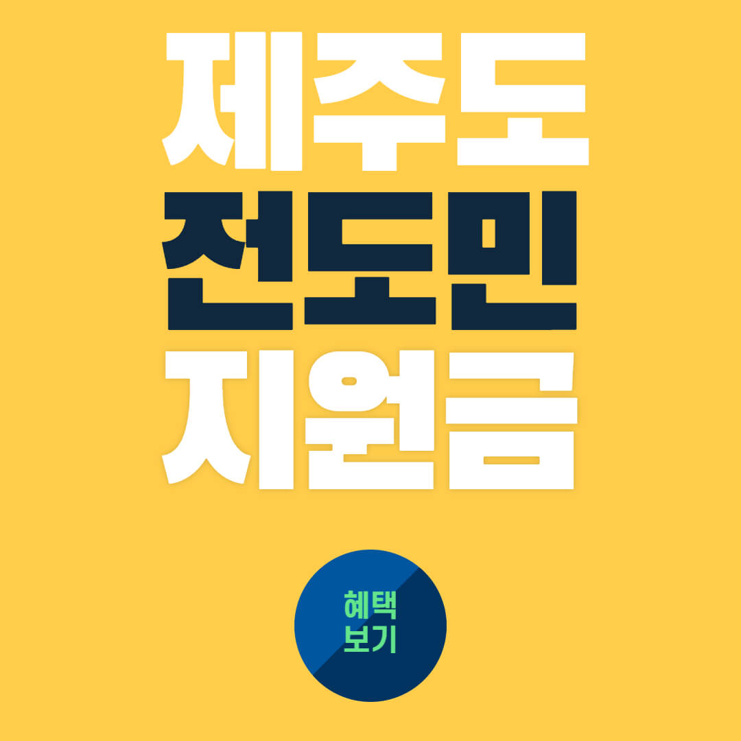 전도민 재난지원금