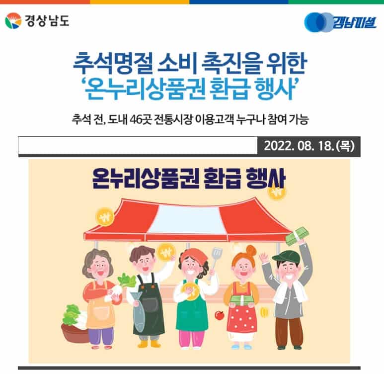 온누리상품권 환급